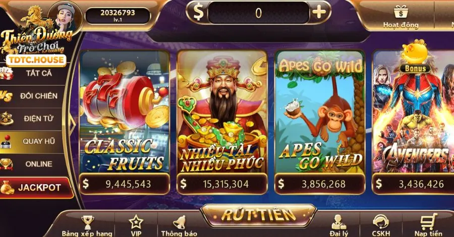 Game nổ hũ cổ điển hi8823