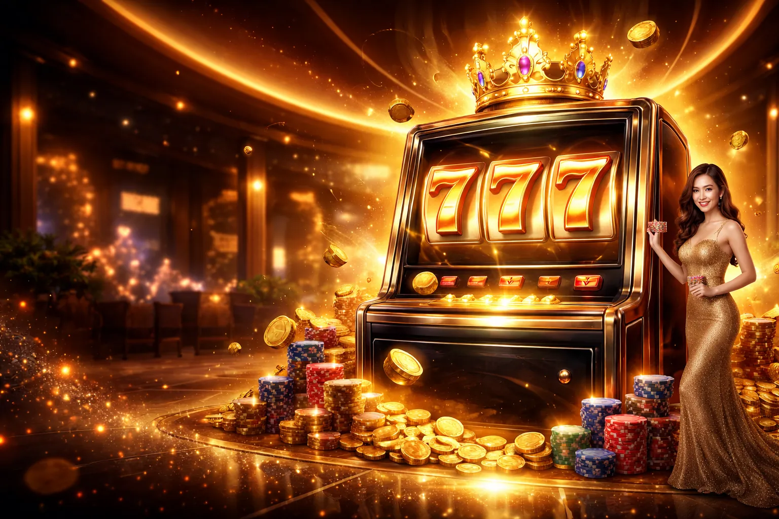 Trò chơi casino trực tuyến với người chia bài thật